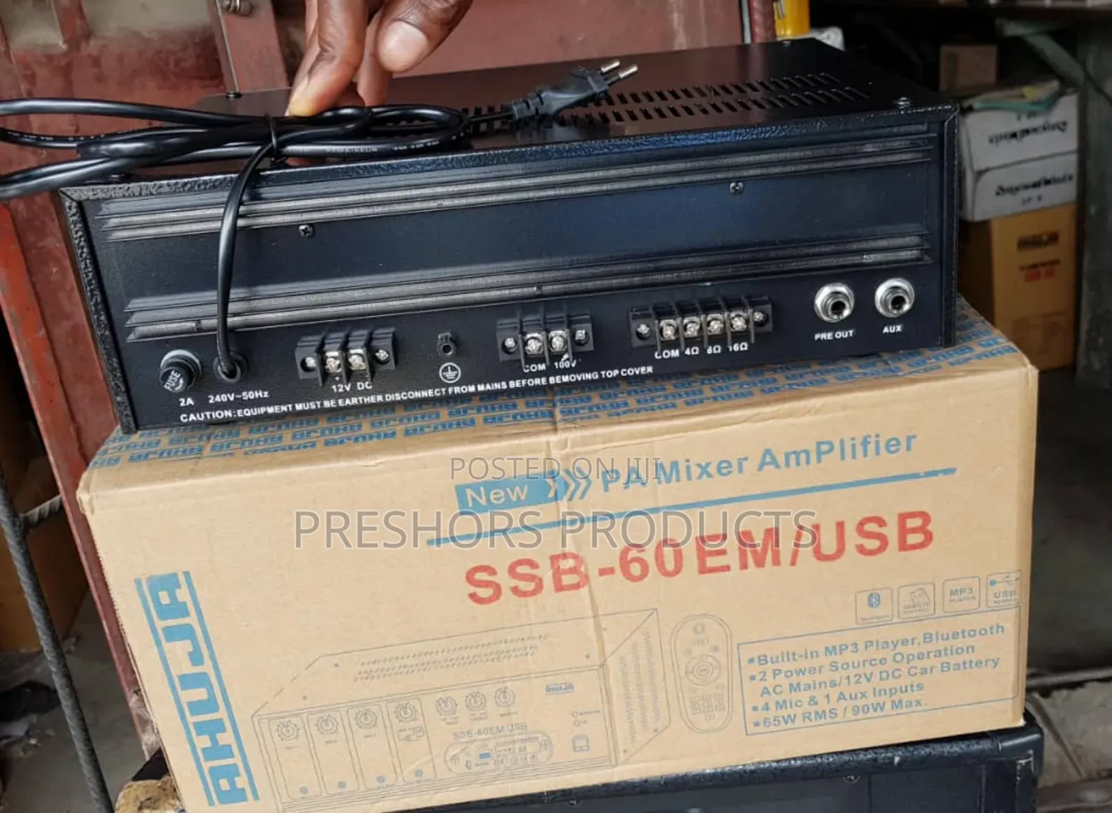 Ahuja Pa Mixer Amplifier SSB 60em/Usb