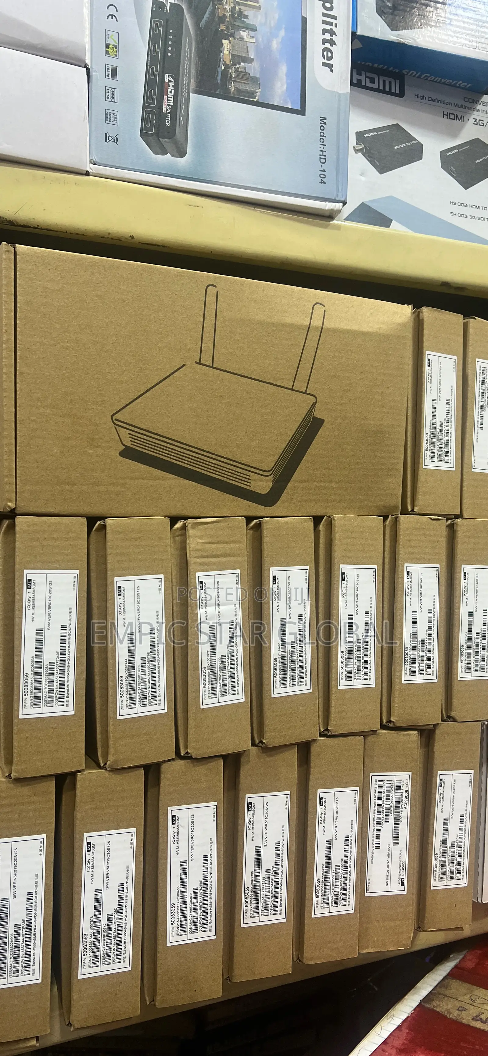 Huawei Echolife Hs8545m5 Xpon/Gpon Onu Fiber Router