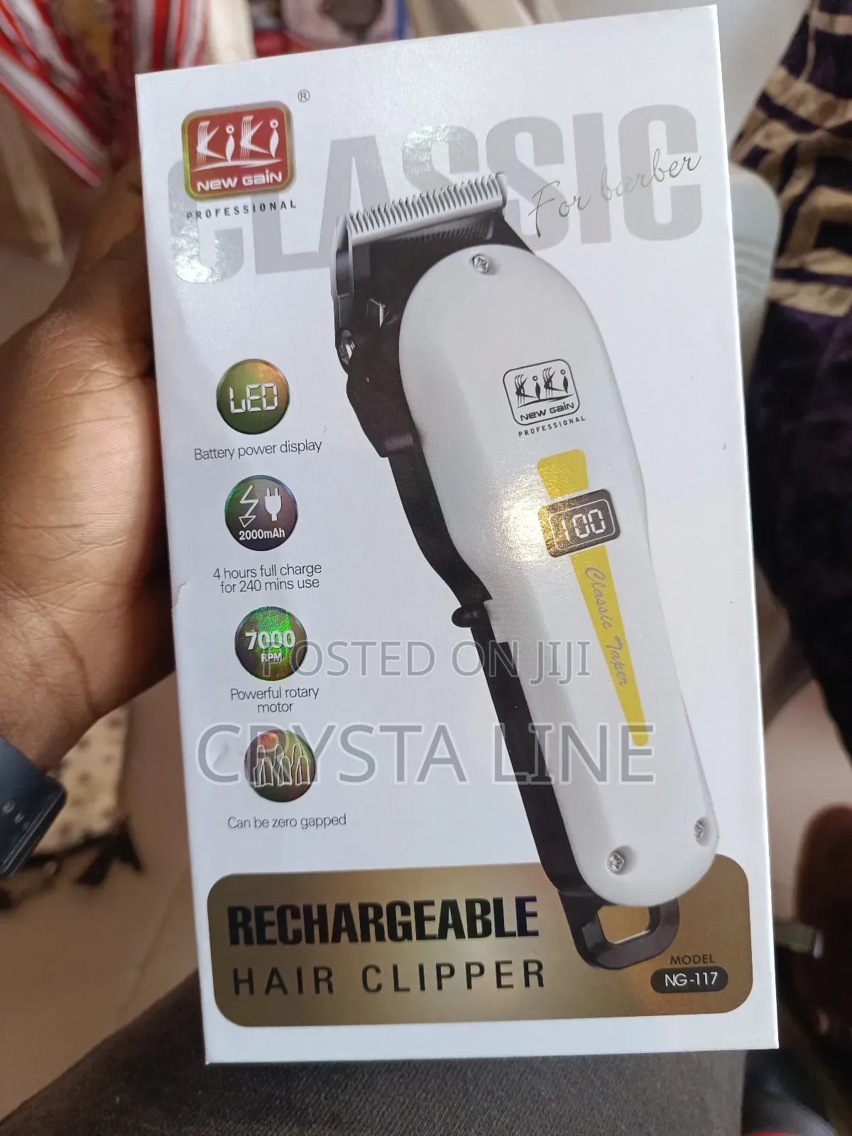 Kiki Rechargeable Hair Clipper
