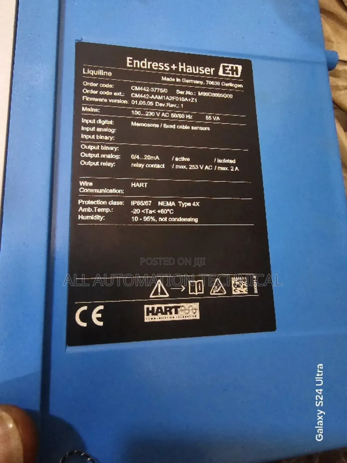 E+H 1-/2-Channel Transmitter Liquiline | CM442-AAM1A2F010A+Z