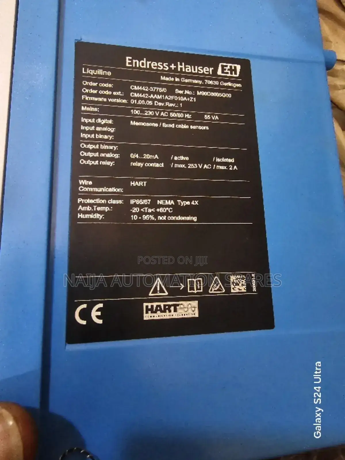 E+H 1-/2-Channel Transmitter Liquiline | CM442-AAM1A2F010A+Z