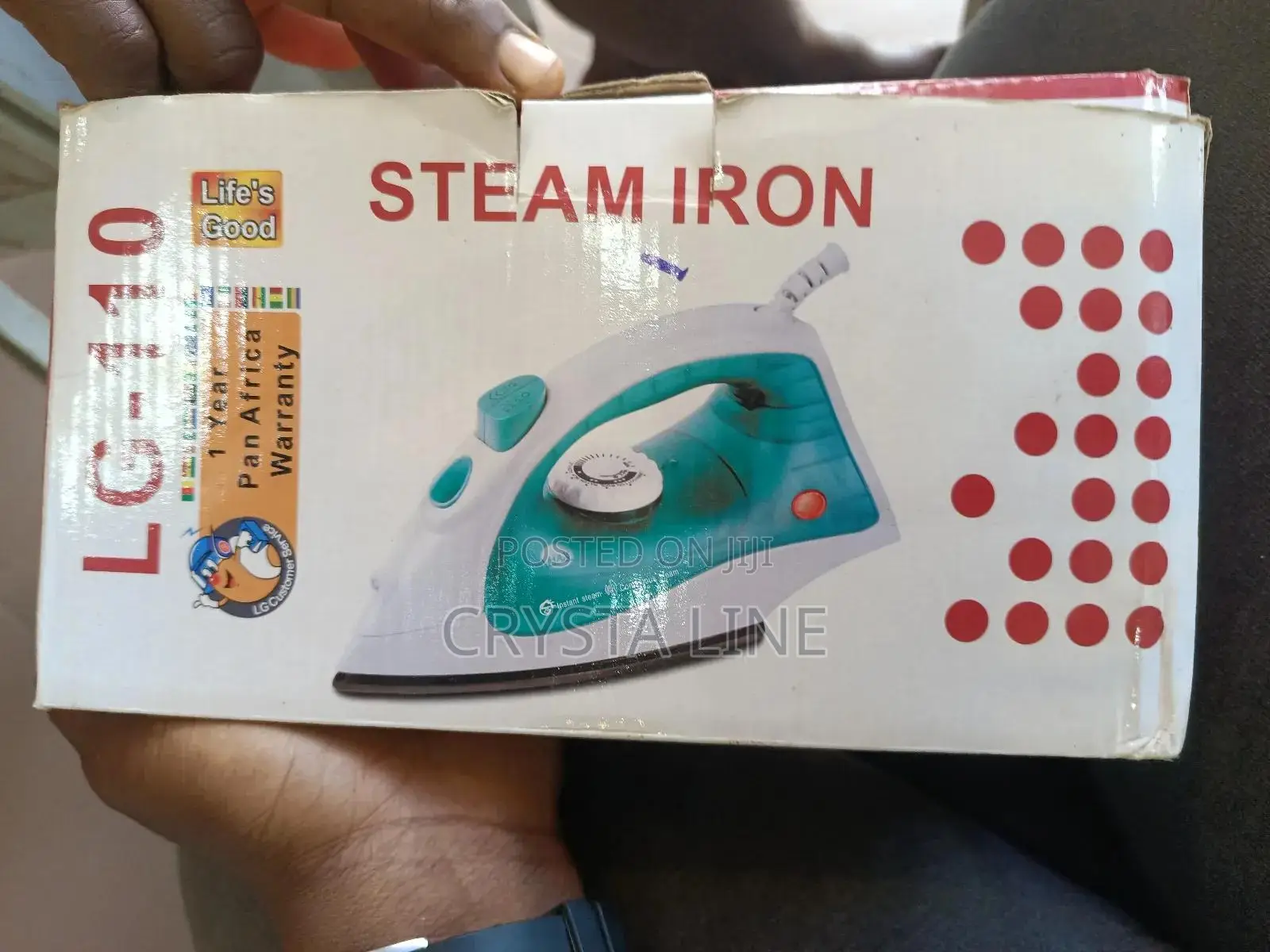 LG-110 Steam Press Iron With 1200w