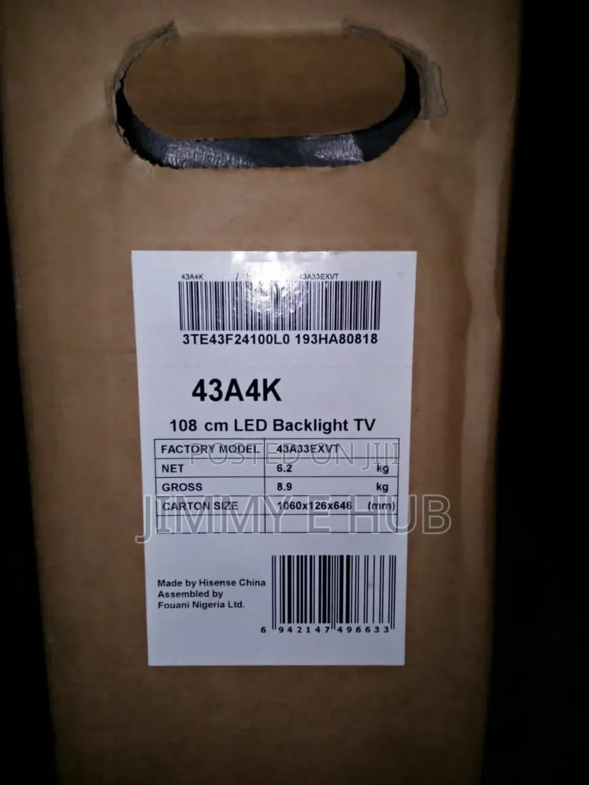 Hisense 43 Inch A4K Smart TV
A Smart Tv That Offers a Vivid