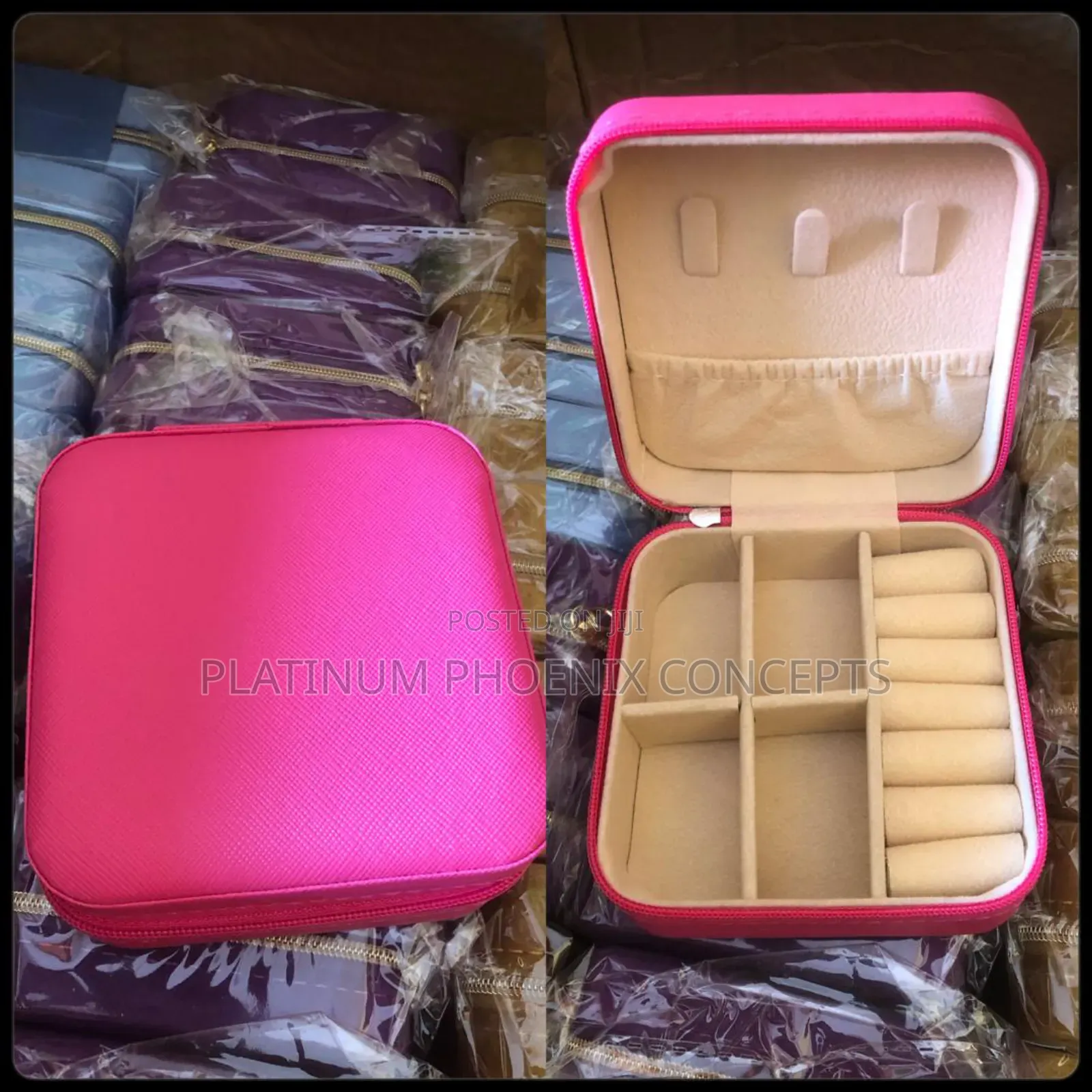 Square Shape Jewelry Box