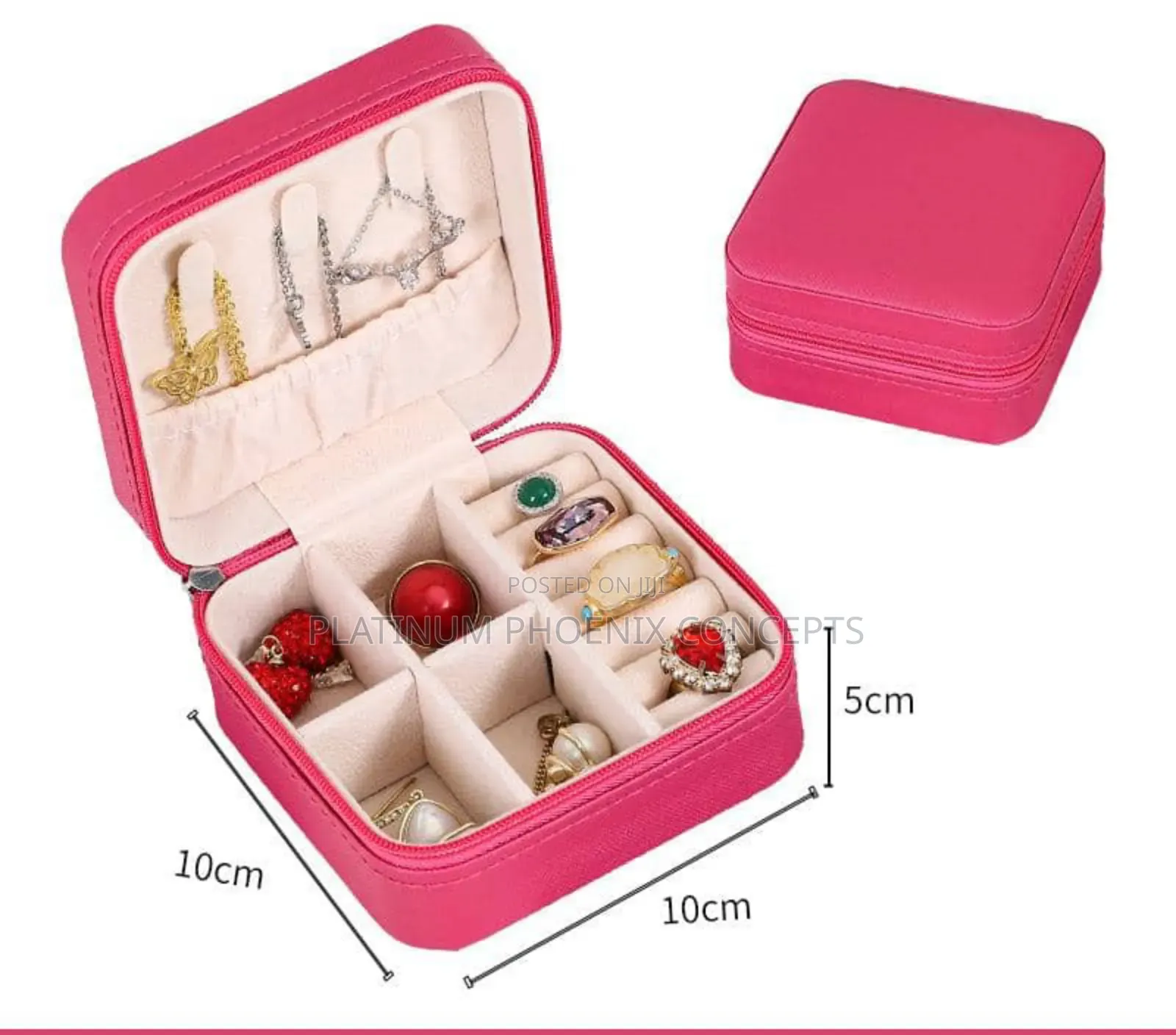 Square Shape Jewelry Box