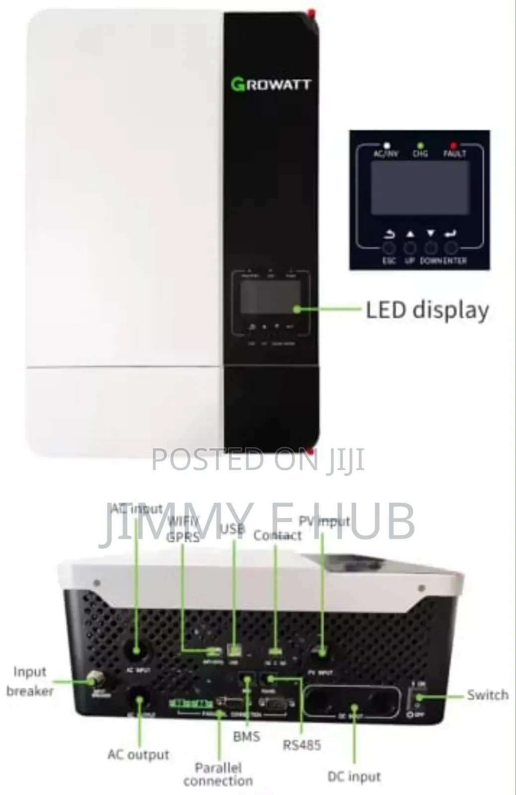 Growatt 3.5kva Inverter - SPF 3500ES | Reliable Off-Grid