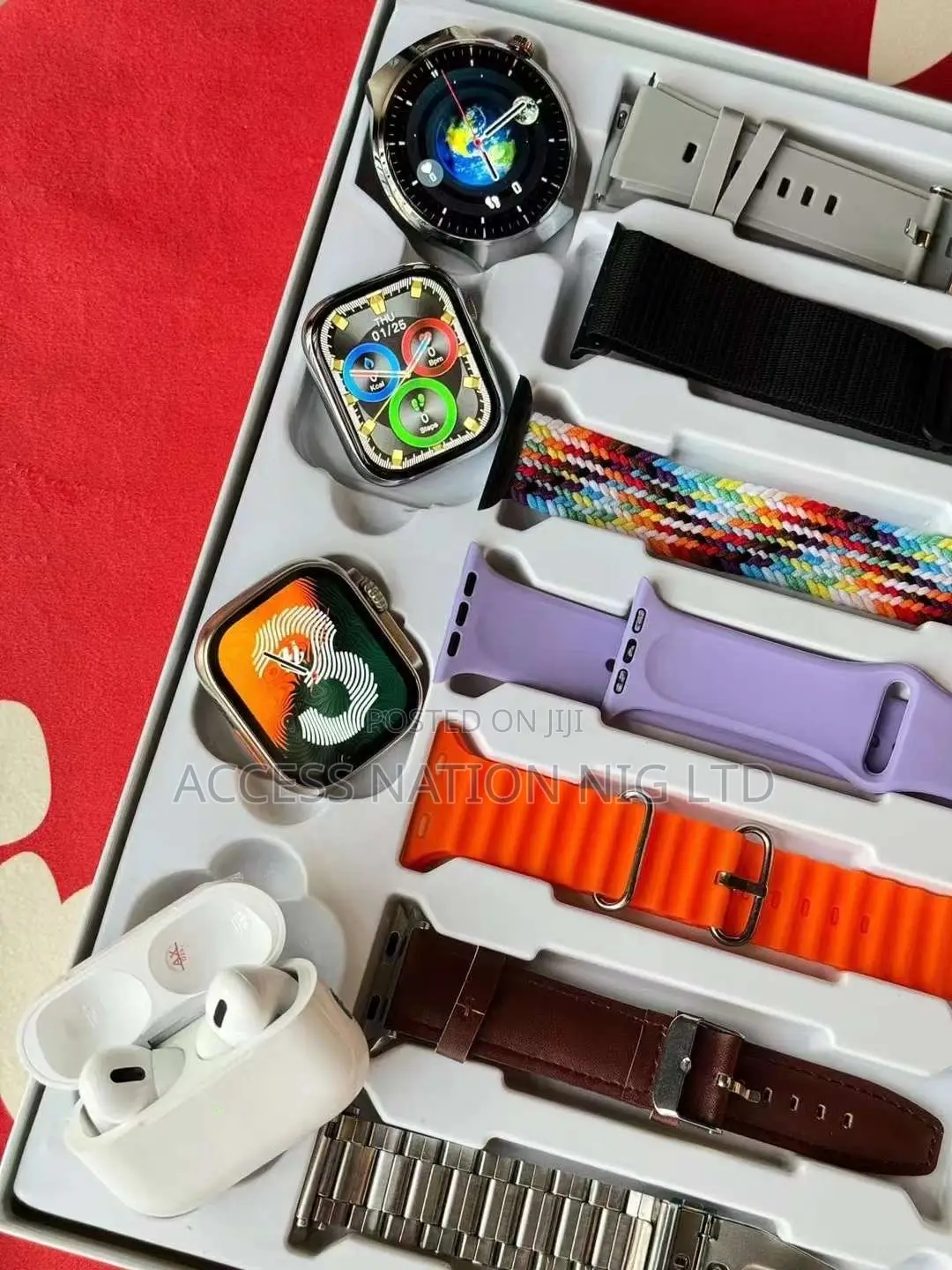 2024 I90 3in1 Smart Watch Ultra 3,Watch10, Watch 4 Pro TWS