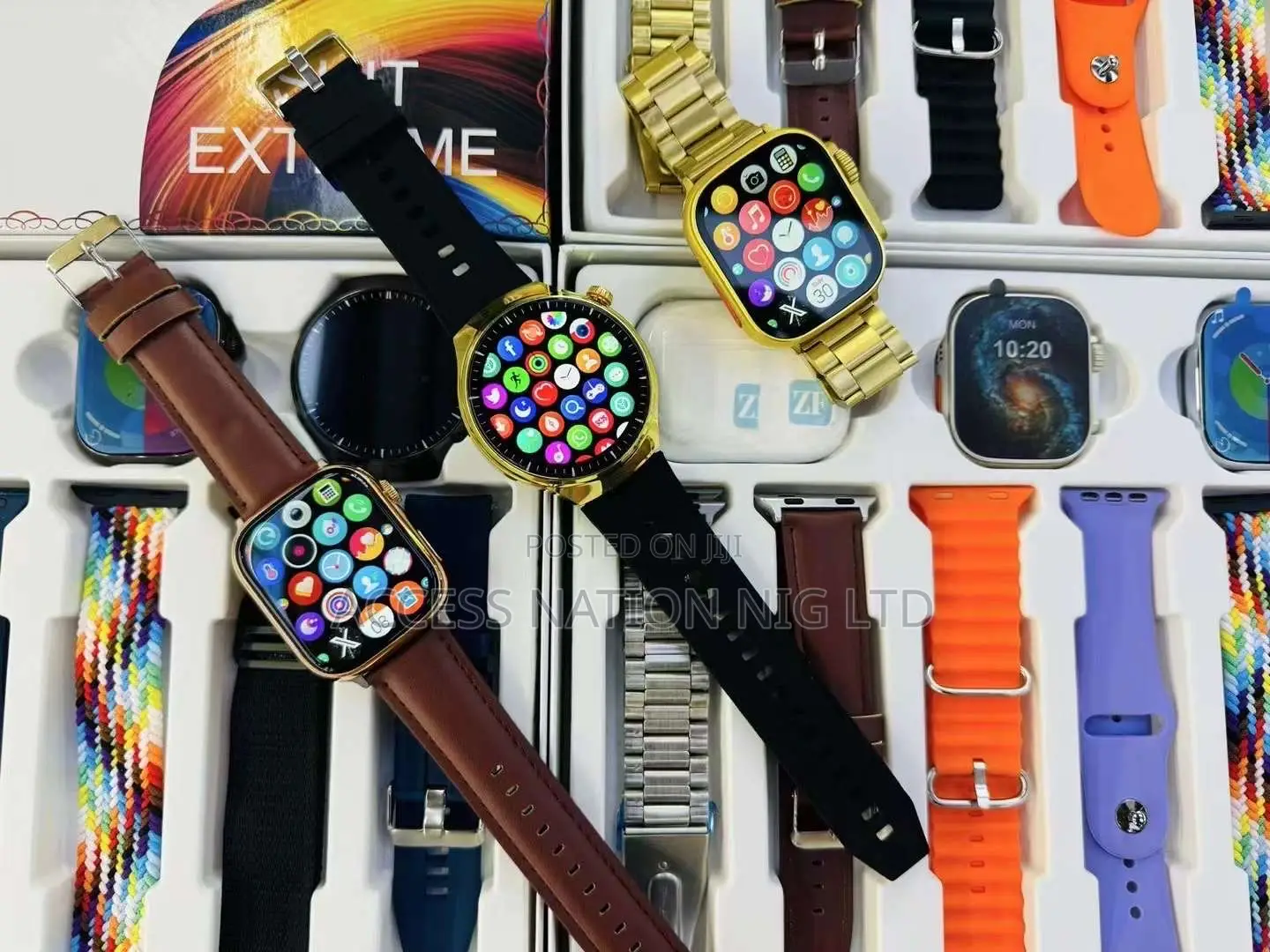 2024 I90 3in1 Smart Watch Ultra 3,Watch10, Watch 4 Pro TWS