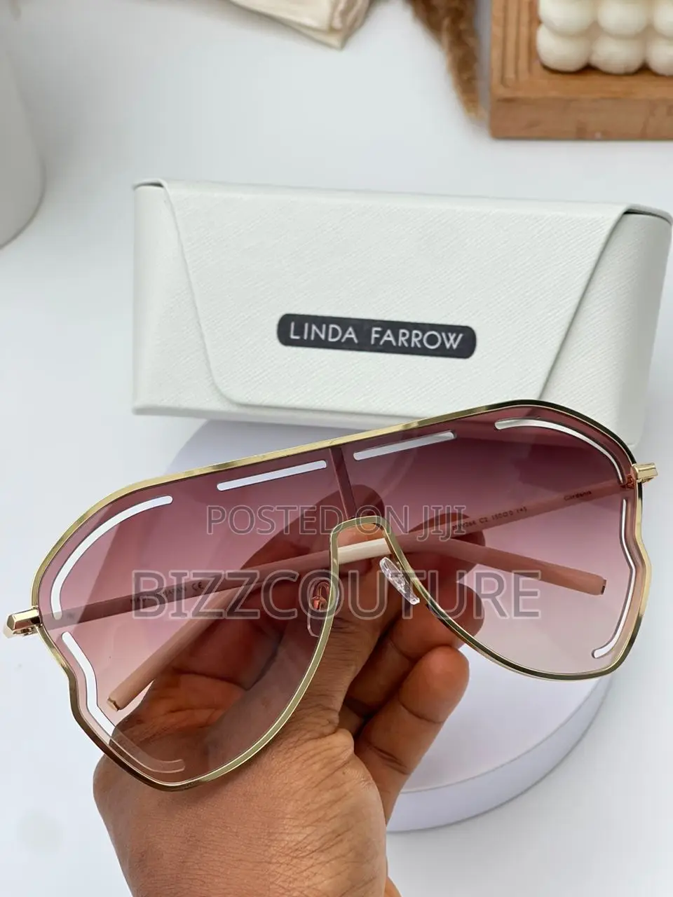 Original Linda Farrow Ladies Sunglasses Is Available Now
