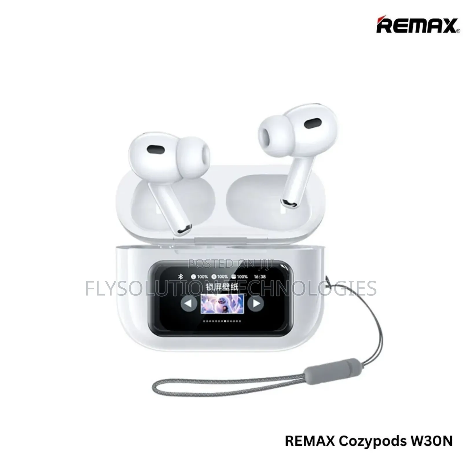 Remax Cozypods W30n Earbuds With Colour Screen