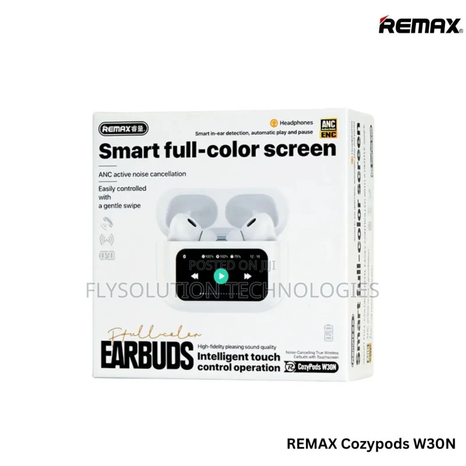 Remax Cozypods W30n Earbuds With Colour Screen