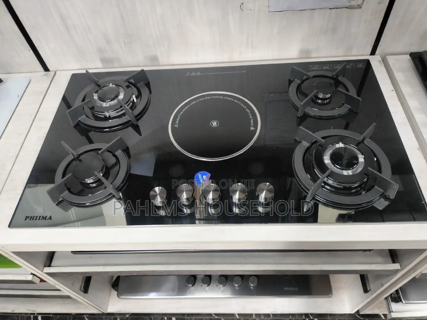 Built-in 4x1 Gas and Electric Cooker - 90cm