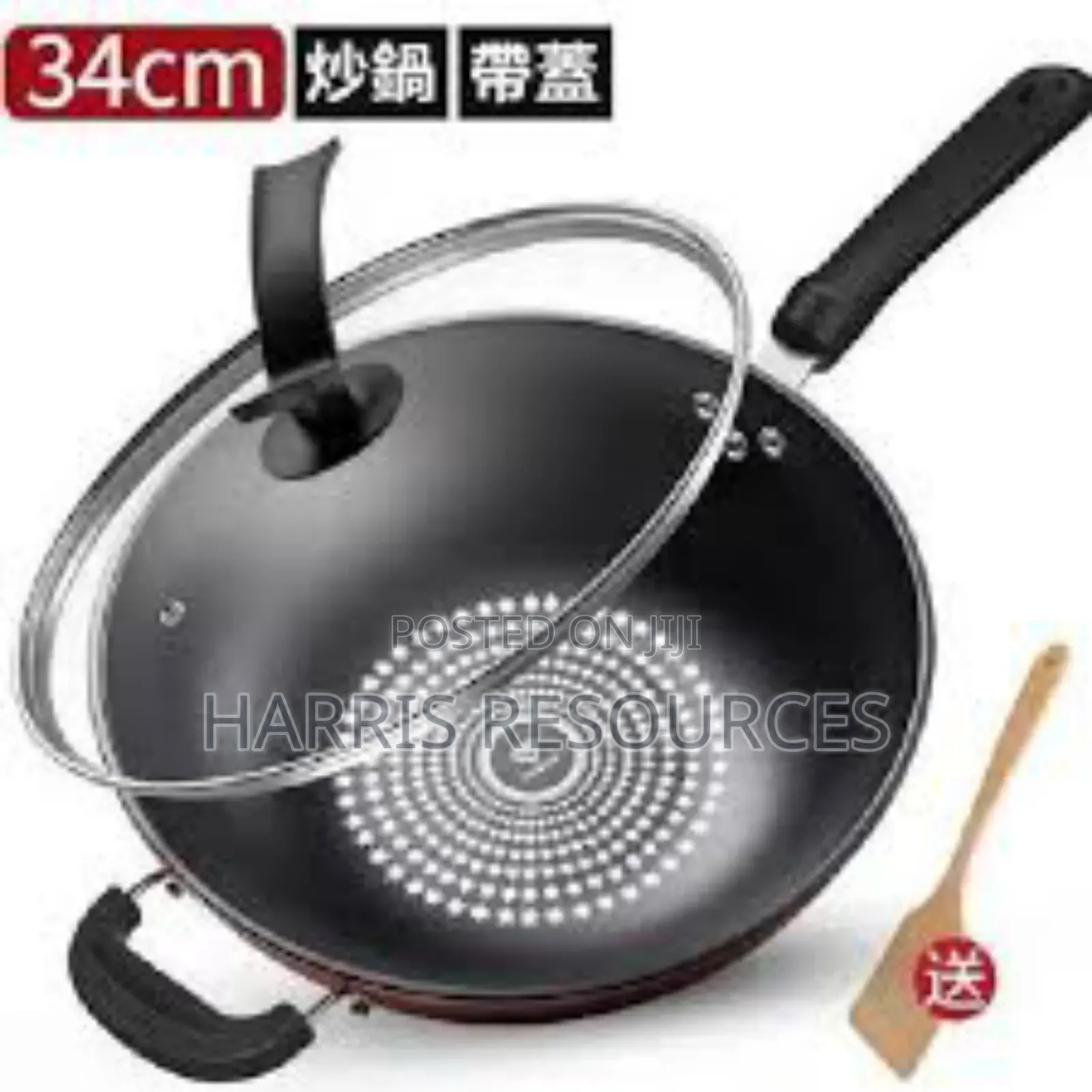 Large Capacity Non Stick Wok Frying Pan