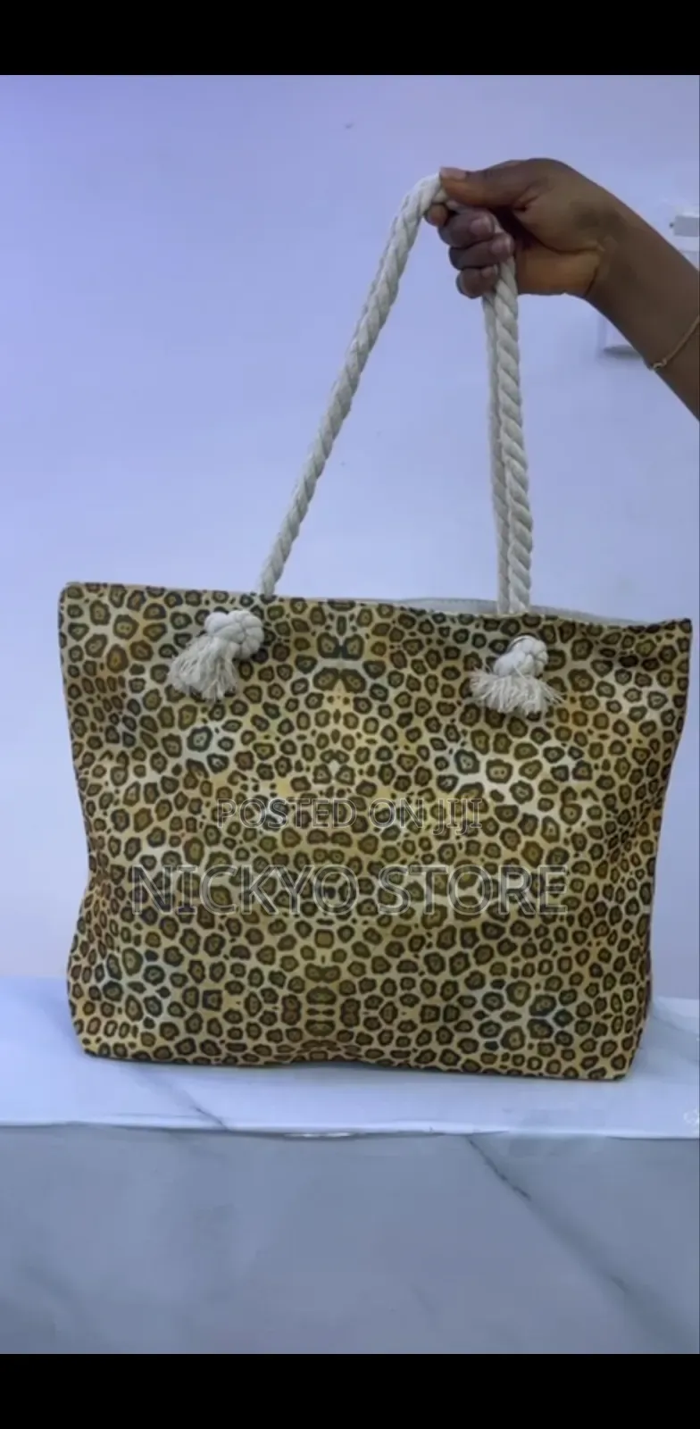 Women Beach Canvas Tote Bag