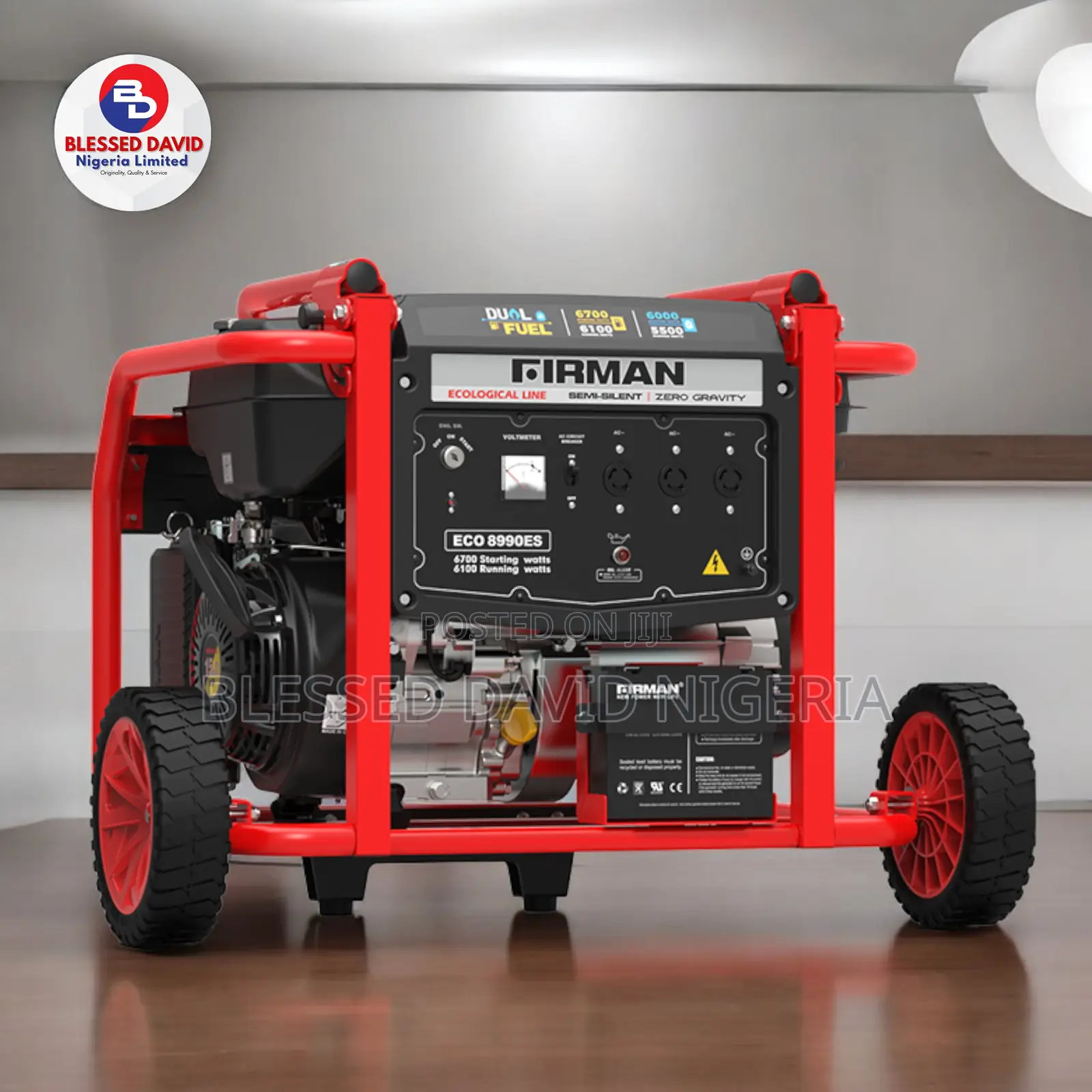 Sumec Firman ECO8990ES Dual-Fuel Key Start Generator