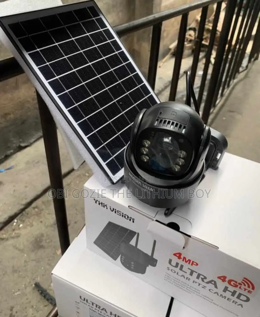 Lens Solar CCTV Camera Now Available in Stock