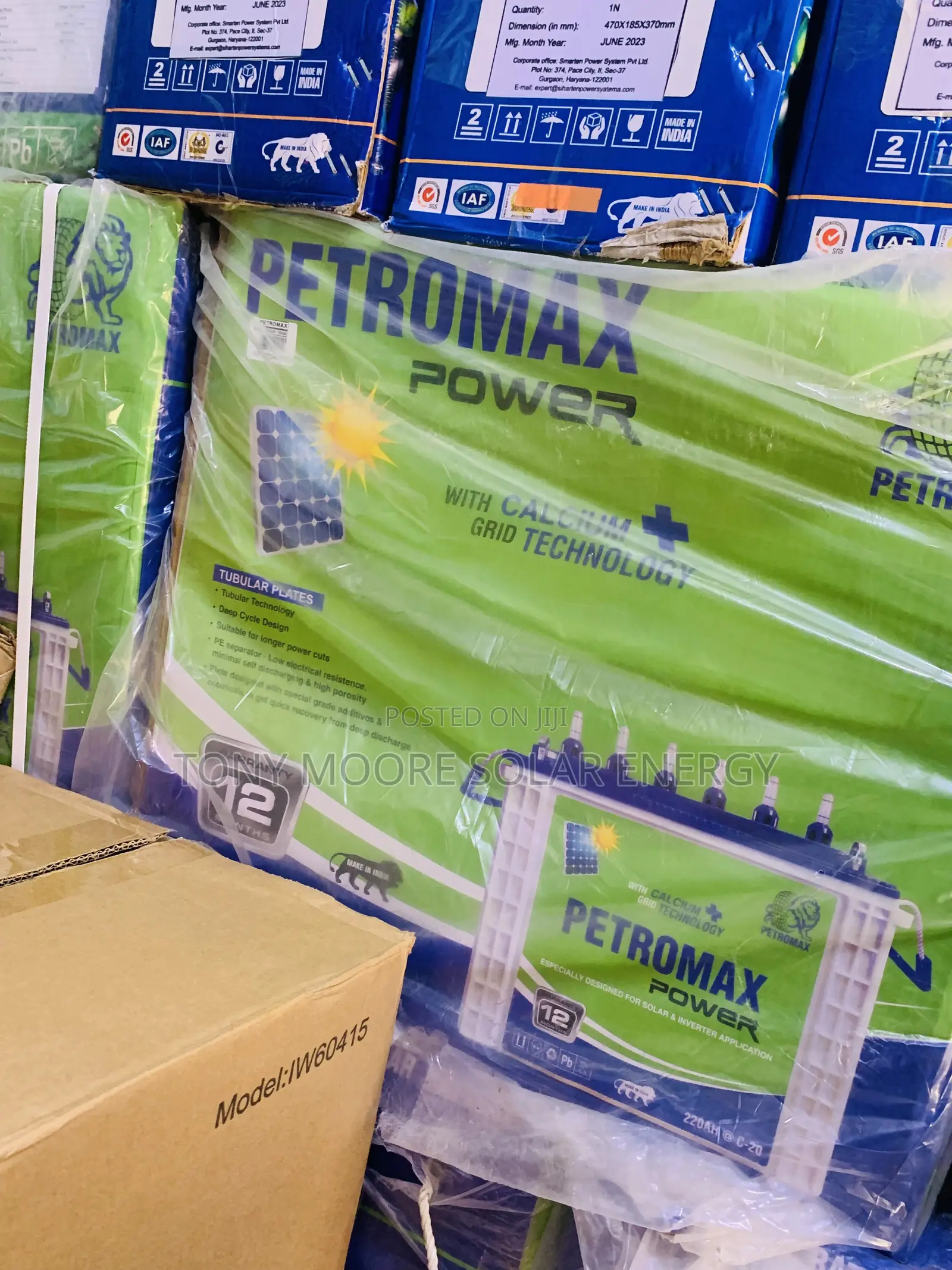 Petromax Power 220ah 12v Tubular