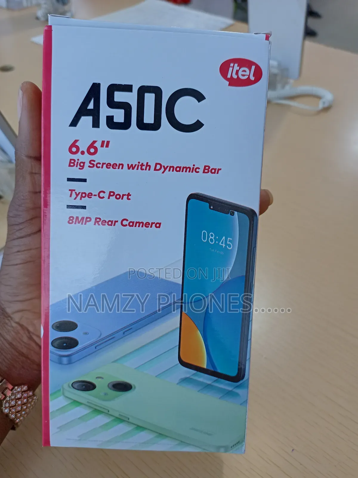 New Itel A50C 32 GB Black