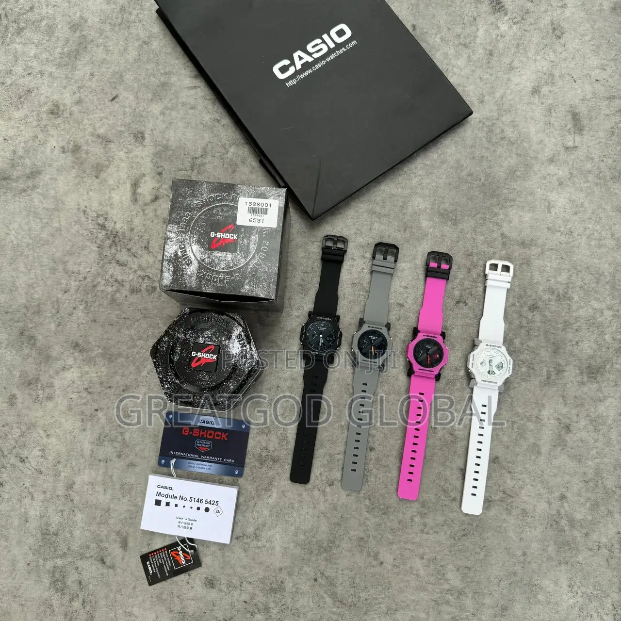 Luxury Casio G-shock Wristwatch Available
