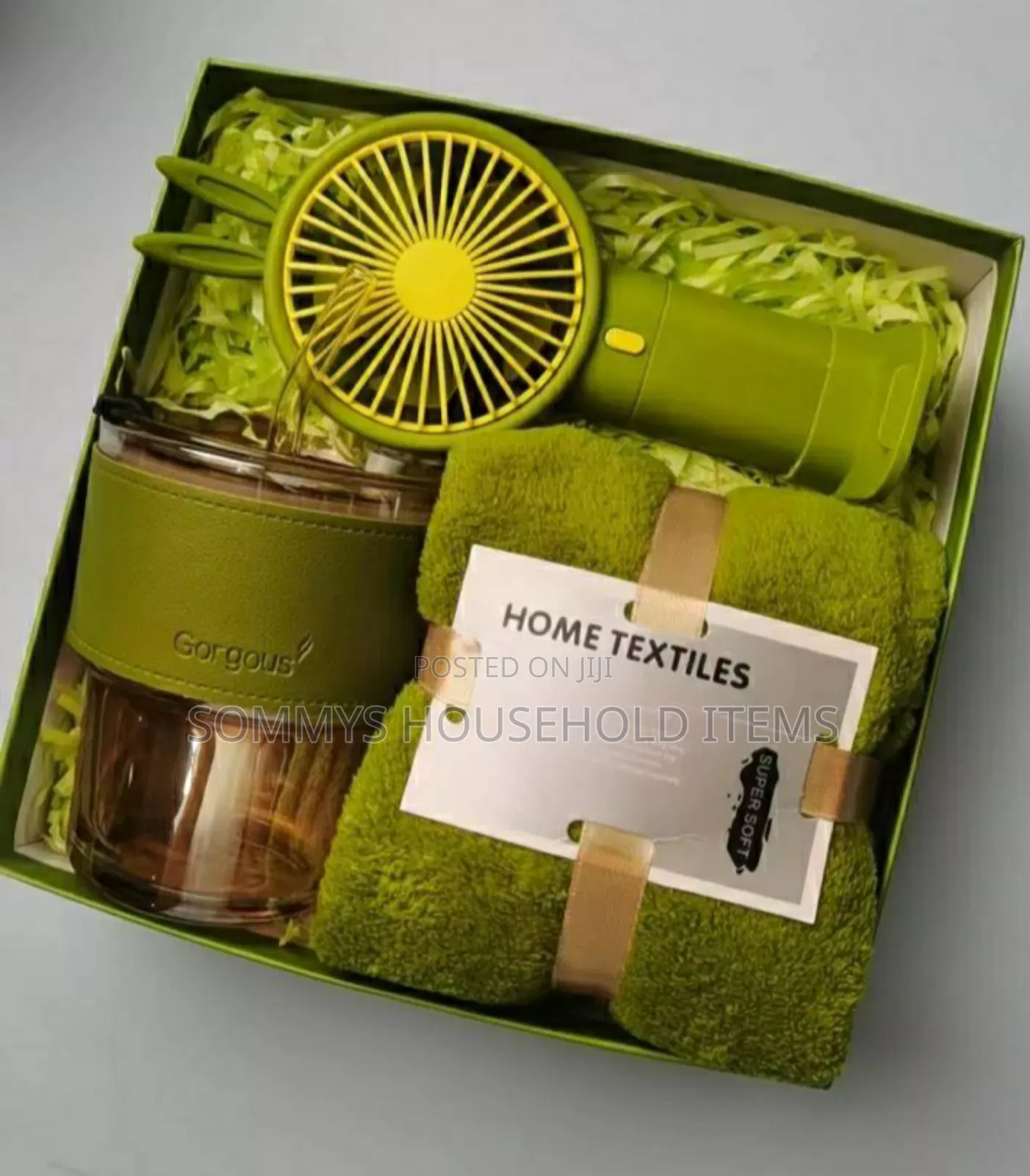 3in1 Gift Items (Mini Fan,Mug,Towel/Umbrella)
