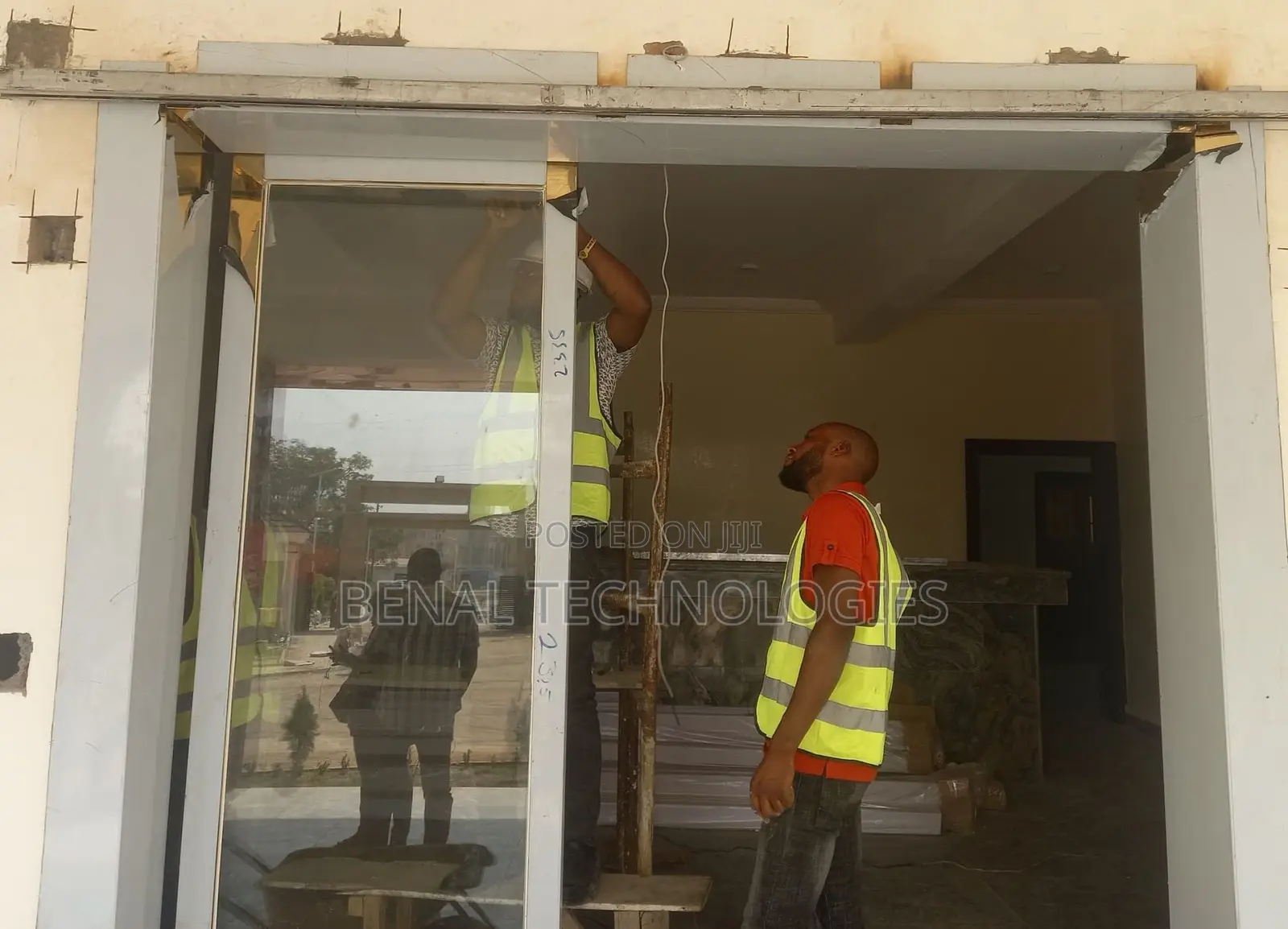 Sliding Glass Door With Infrared Motion