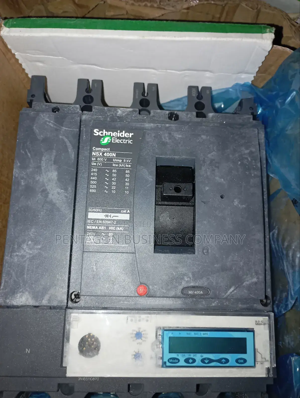 Pure Orignal 400A 4pole Schneider Masterpact Breaker (5.3ml)