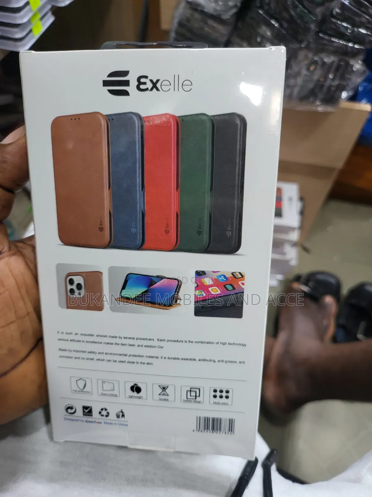 Samsung S23fe Leather Pouch