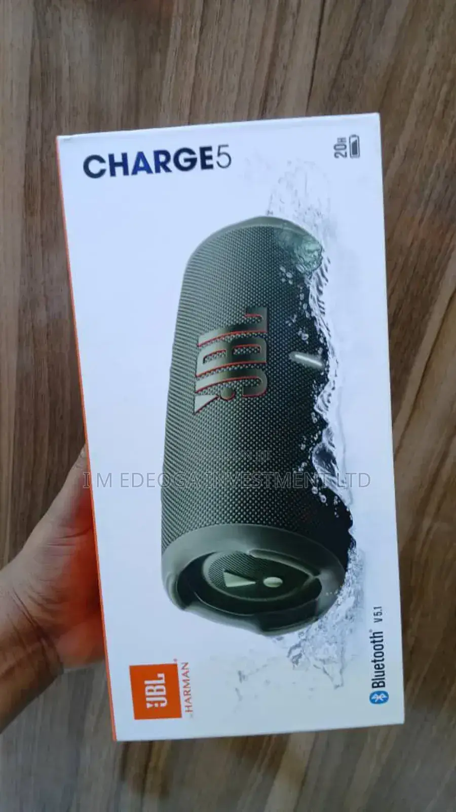 JBL Charge 5 -Portable Waterproof (Ip67) Bluetooth Speaker