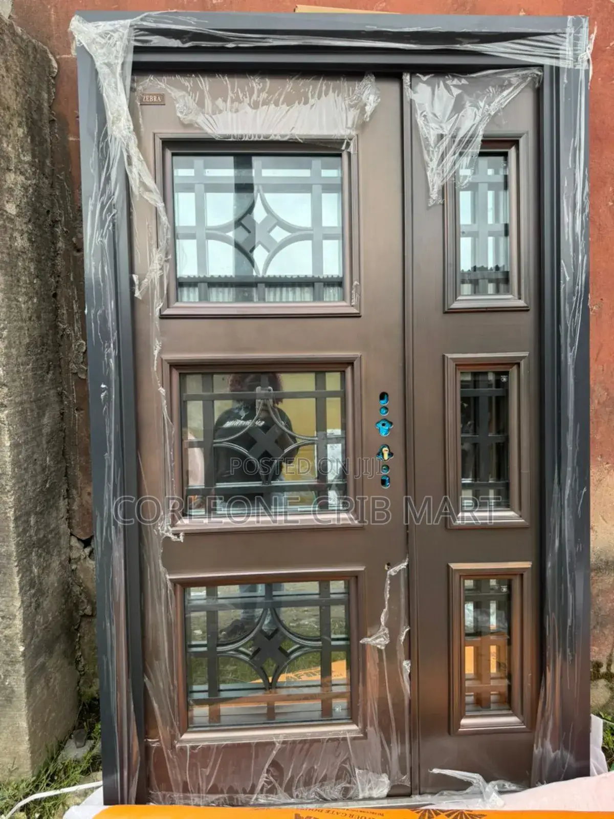 Entrance Glass French Door