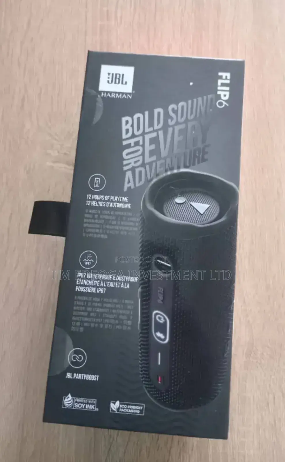 JBL Flip 6 - Portable Bluetooth Speaker Powerful Sound