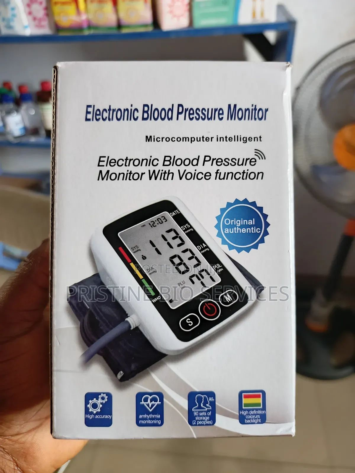Arm Blood Pressure Monitor Machine / Bp Monitor