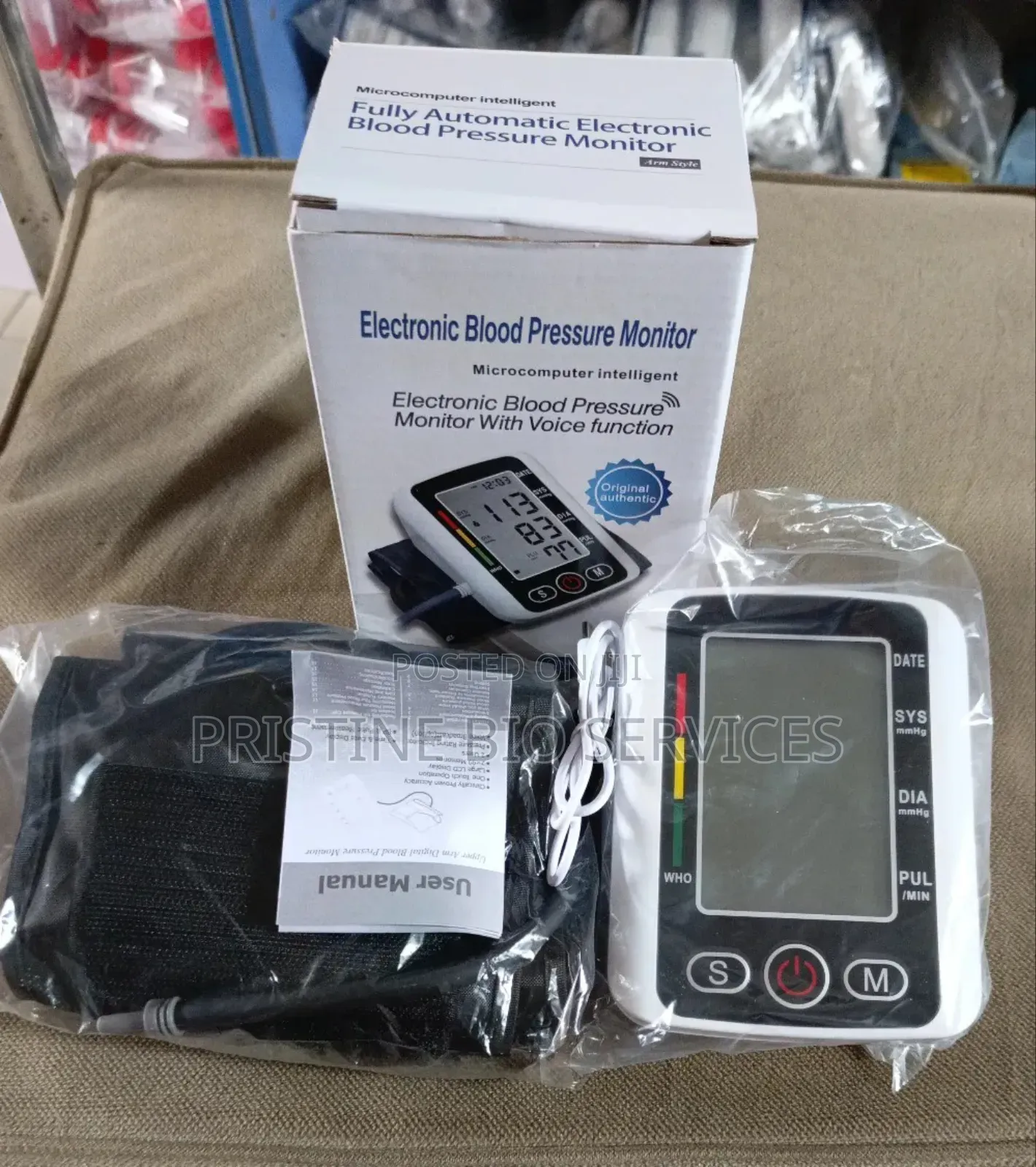 Arm Blood Pressure Monitor Machine / Bp Monitor