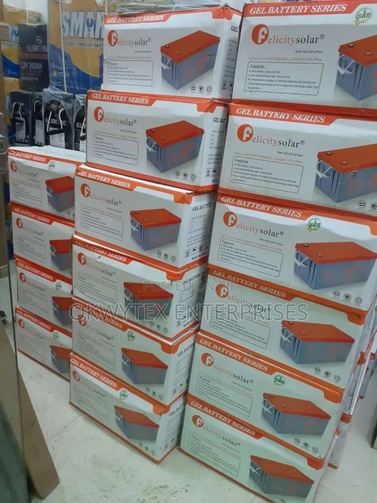 200ah 12v Felicity Gel Battery