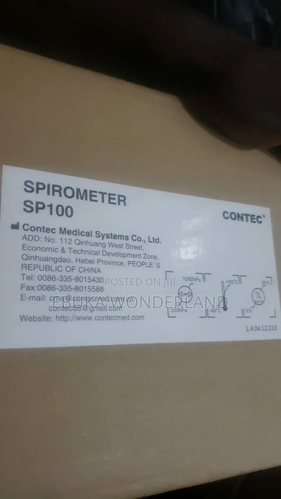 Spirometer Sp100 Contec