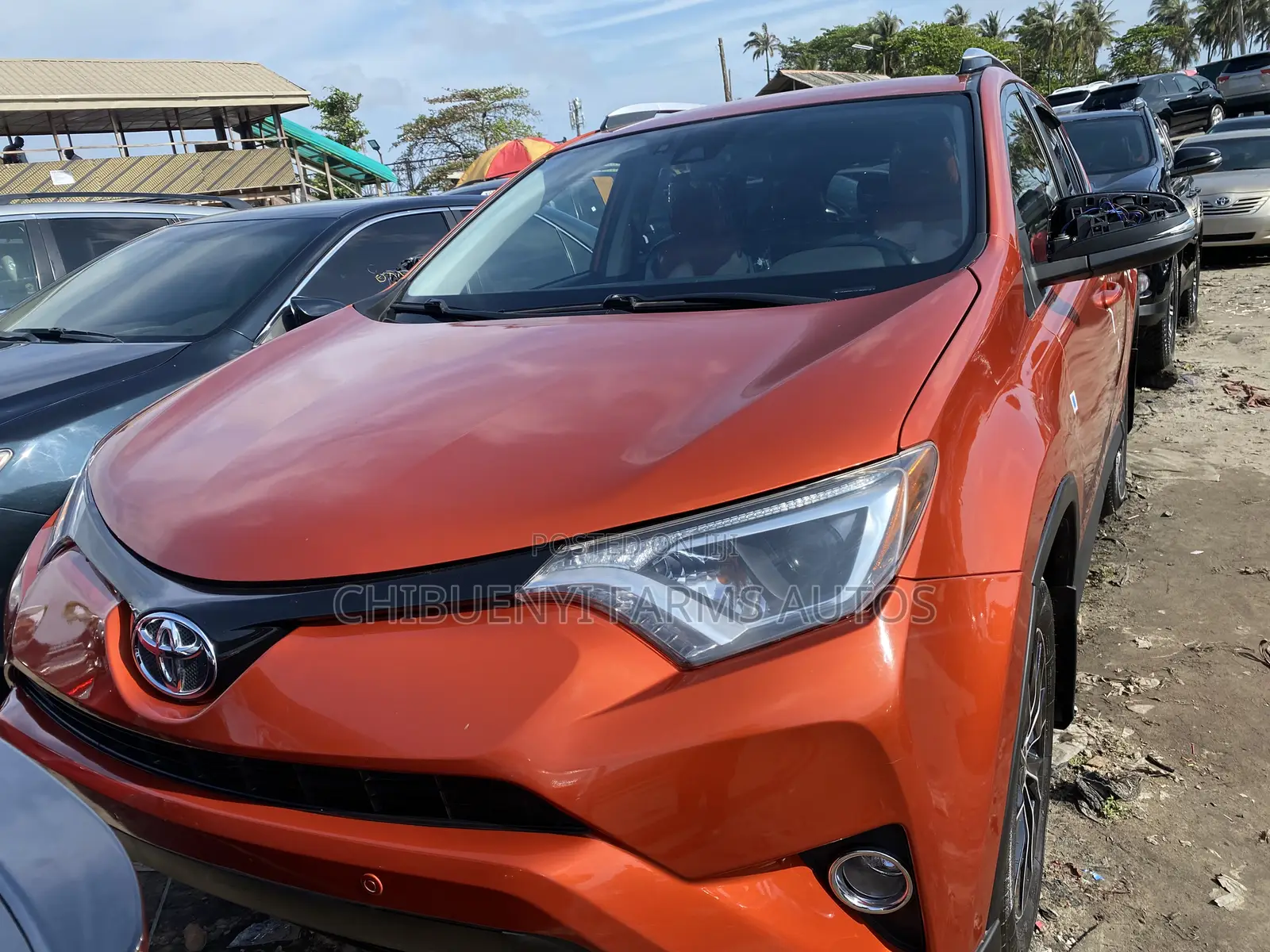 Toyota RAV4 LE AWD (2.5L 4cyl 6A) 2016 Orange
