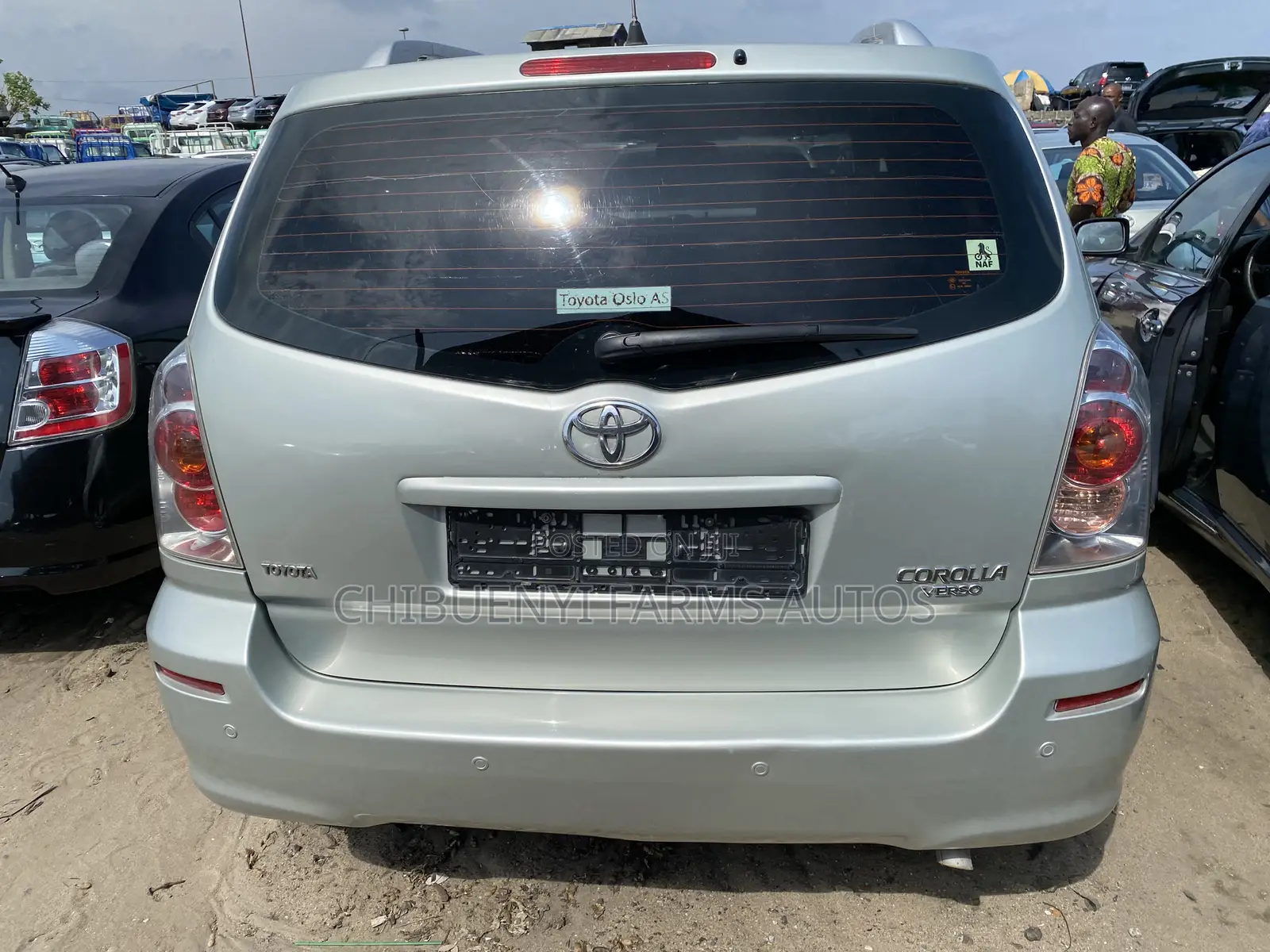 Toyota Corolla Verso 2008 Gray