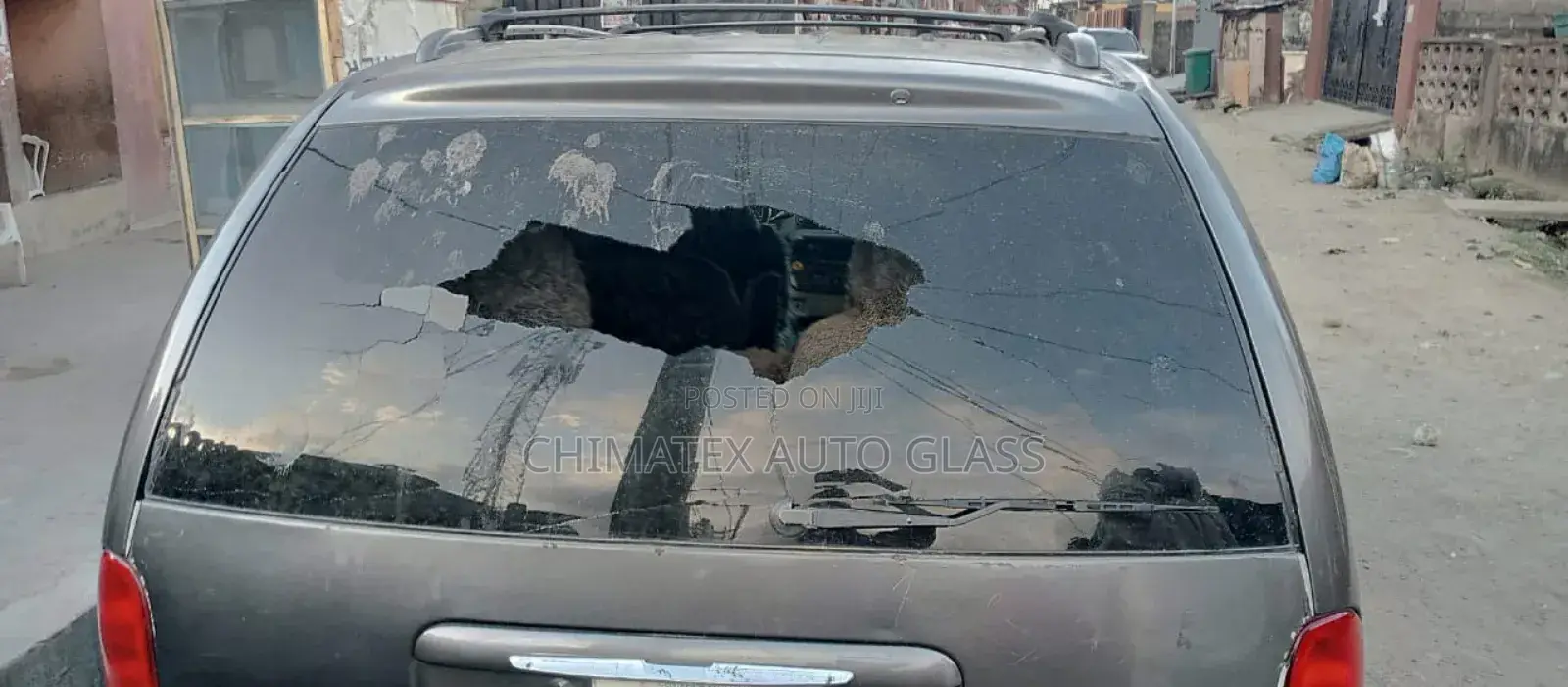 Dodge Caravan 2000 Backwindscreen Glass Available