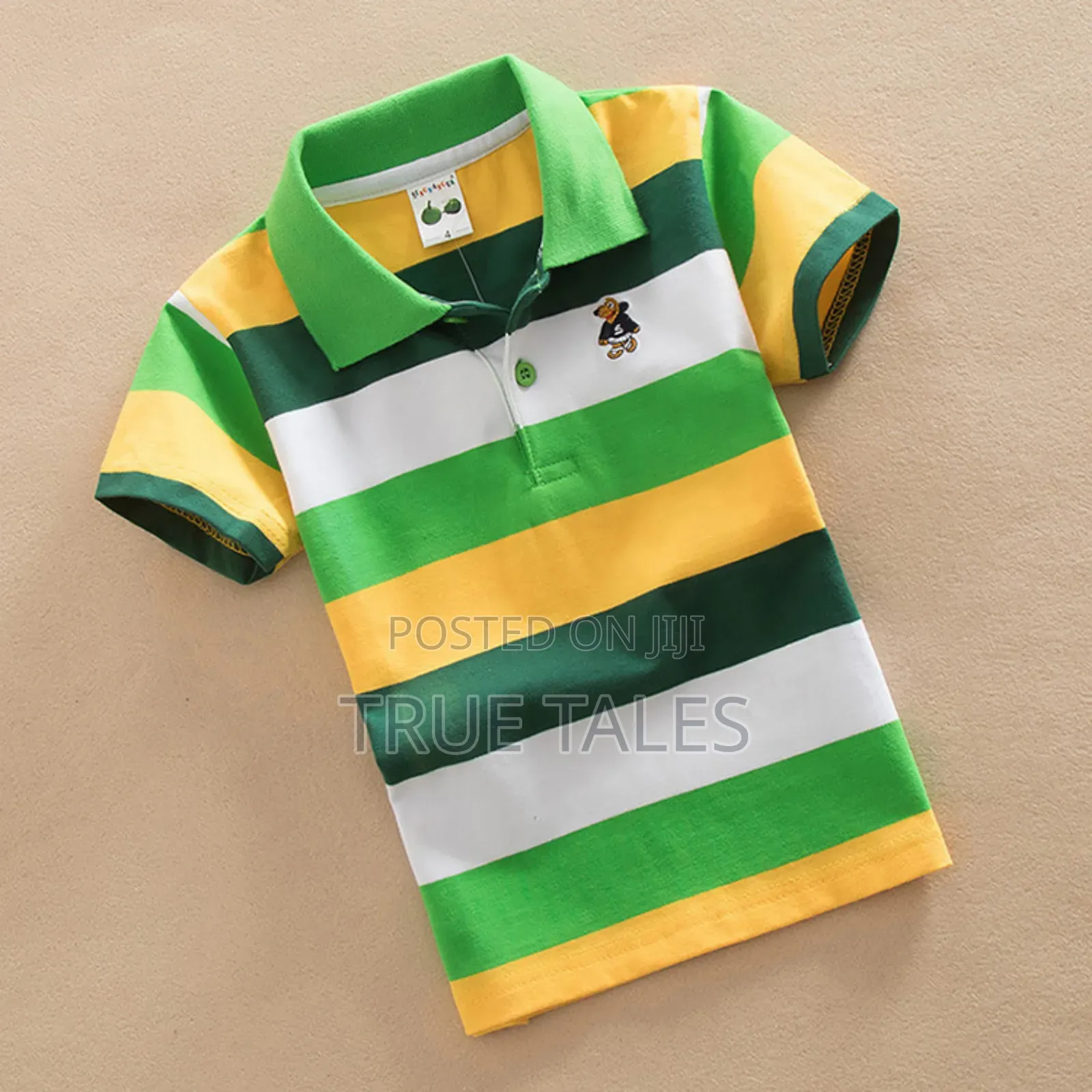 Boy's Multicoloured Collared and Round Neck Tops/T-Shirts
