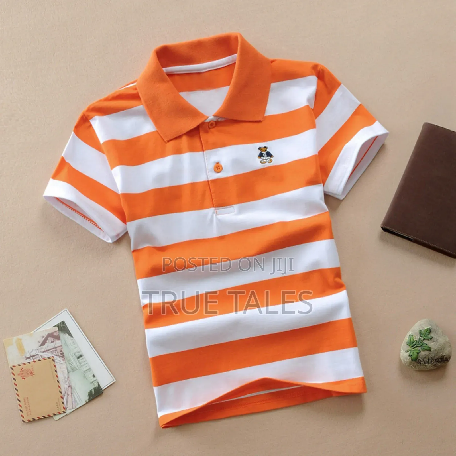 Boy's Multicoloured Collared and Round Neck Tops/T-Shirts
