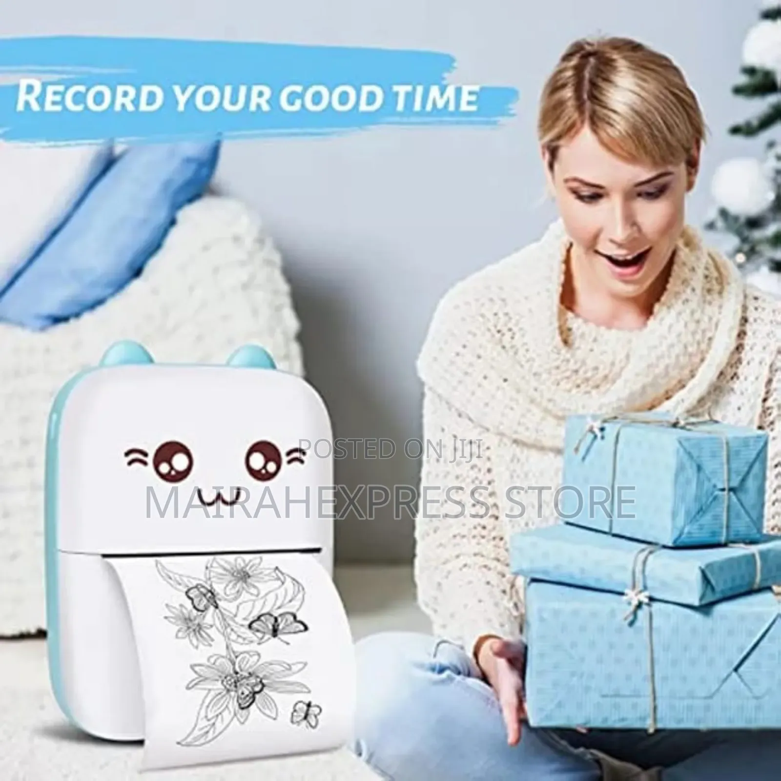 Wireless Portable Thermal Inkless Pocket Printer
