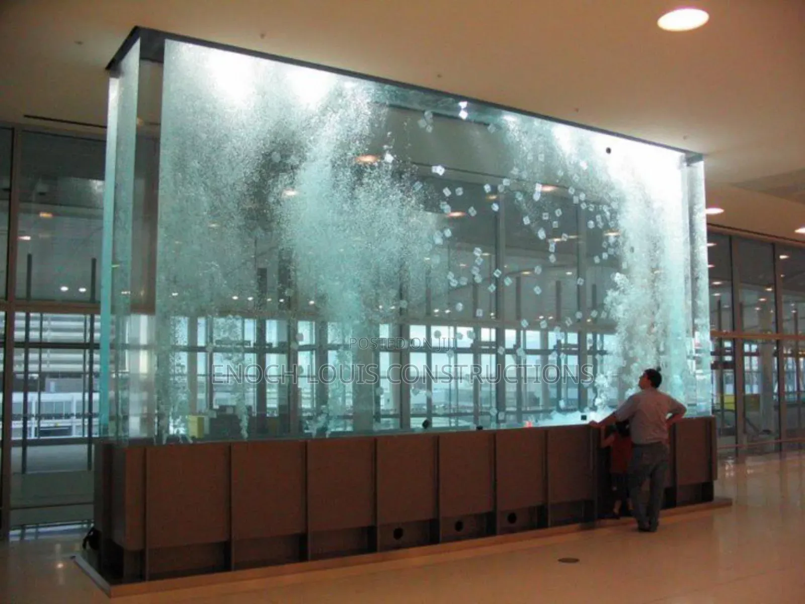 We Construct Big Outdoor Fish Aquarium for Homes and Offices