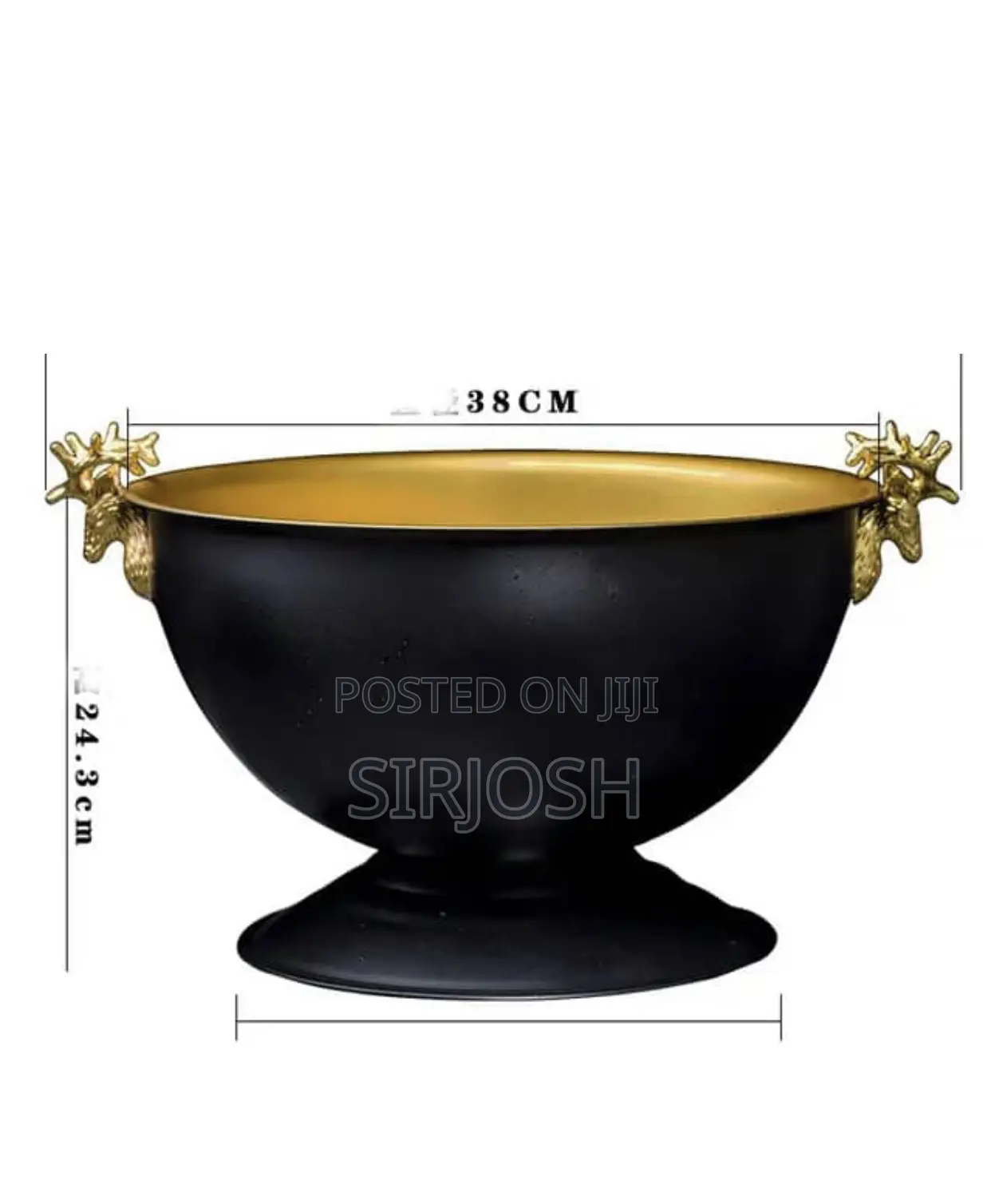Quality Black Wine Bowl