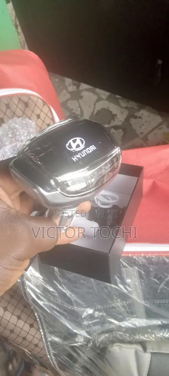 LED Gear Shift Knob With Button for Hyundai