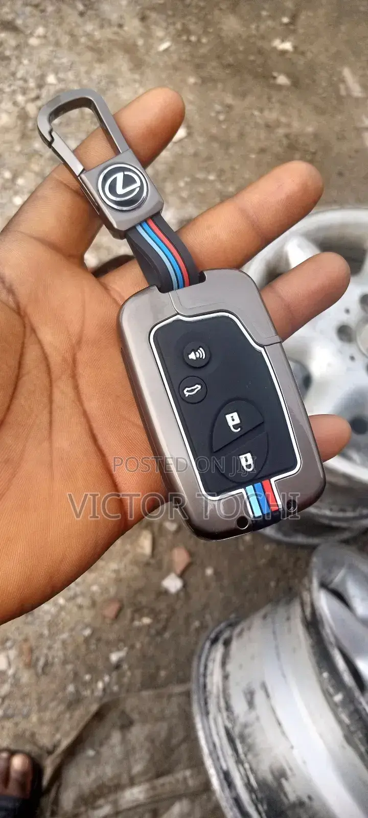 Lexus Es350 / Is/ Rx350 Remote Metal Covers With Keyhlodey