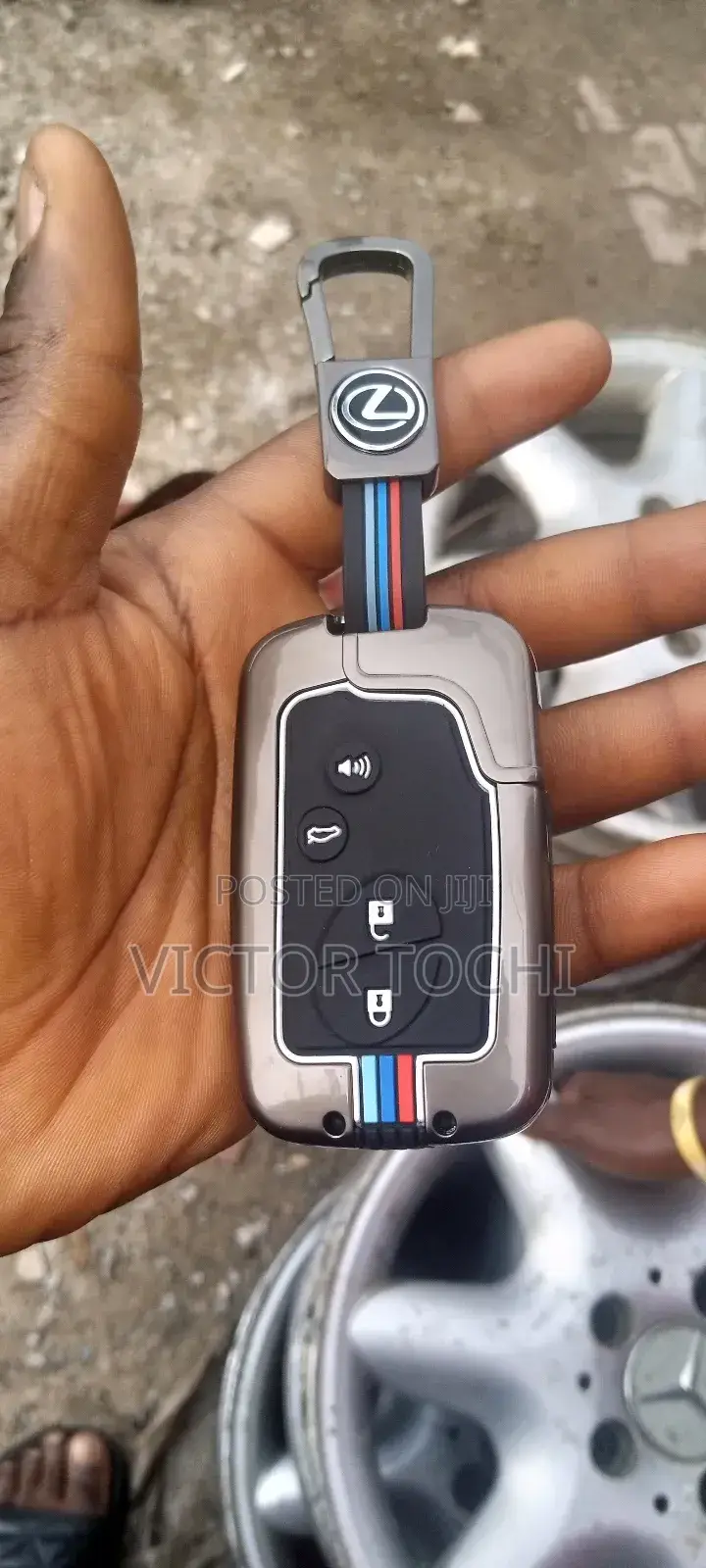 Lexus Es350 / Is/ Rx350 Remote Metal Covers With Keyhlodey