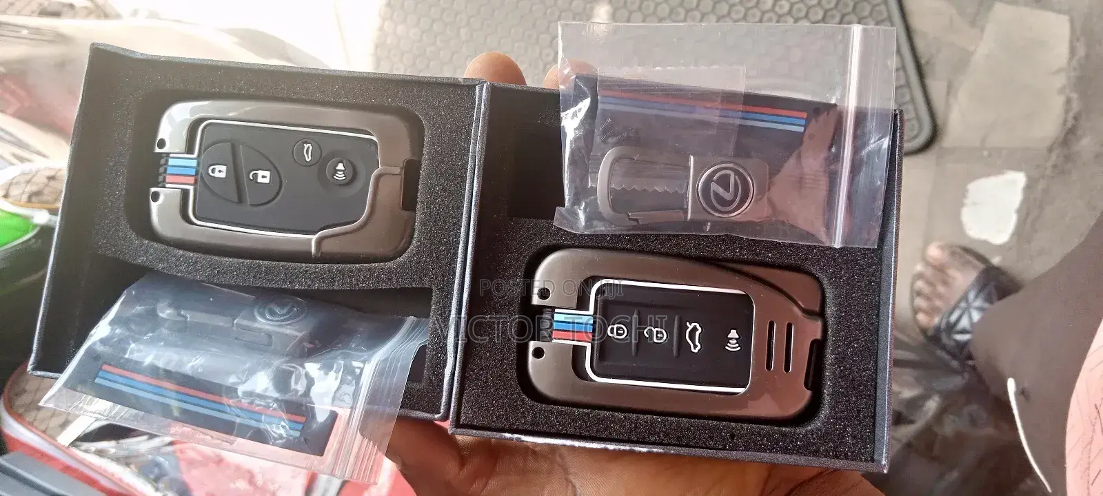 Lexus Es350 / Is/ Rx350 Remote Metal Covers With Keyhlodey