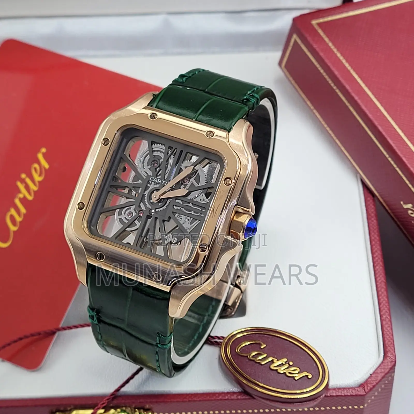 Cartier Luxury Water Resistant Wristwatch