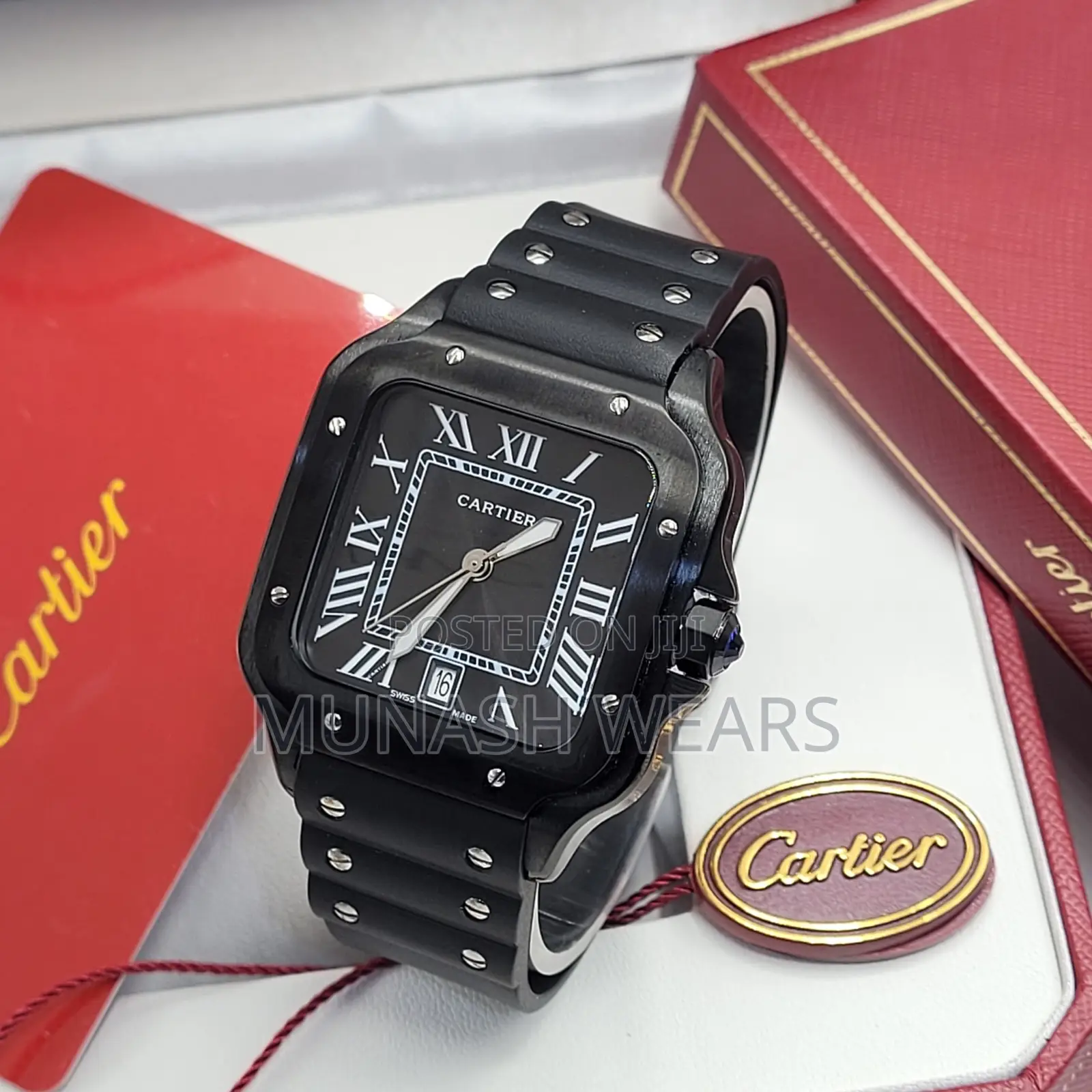 Cartier Luxury Water Resistant Wristwatch
