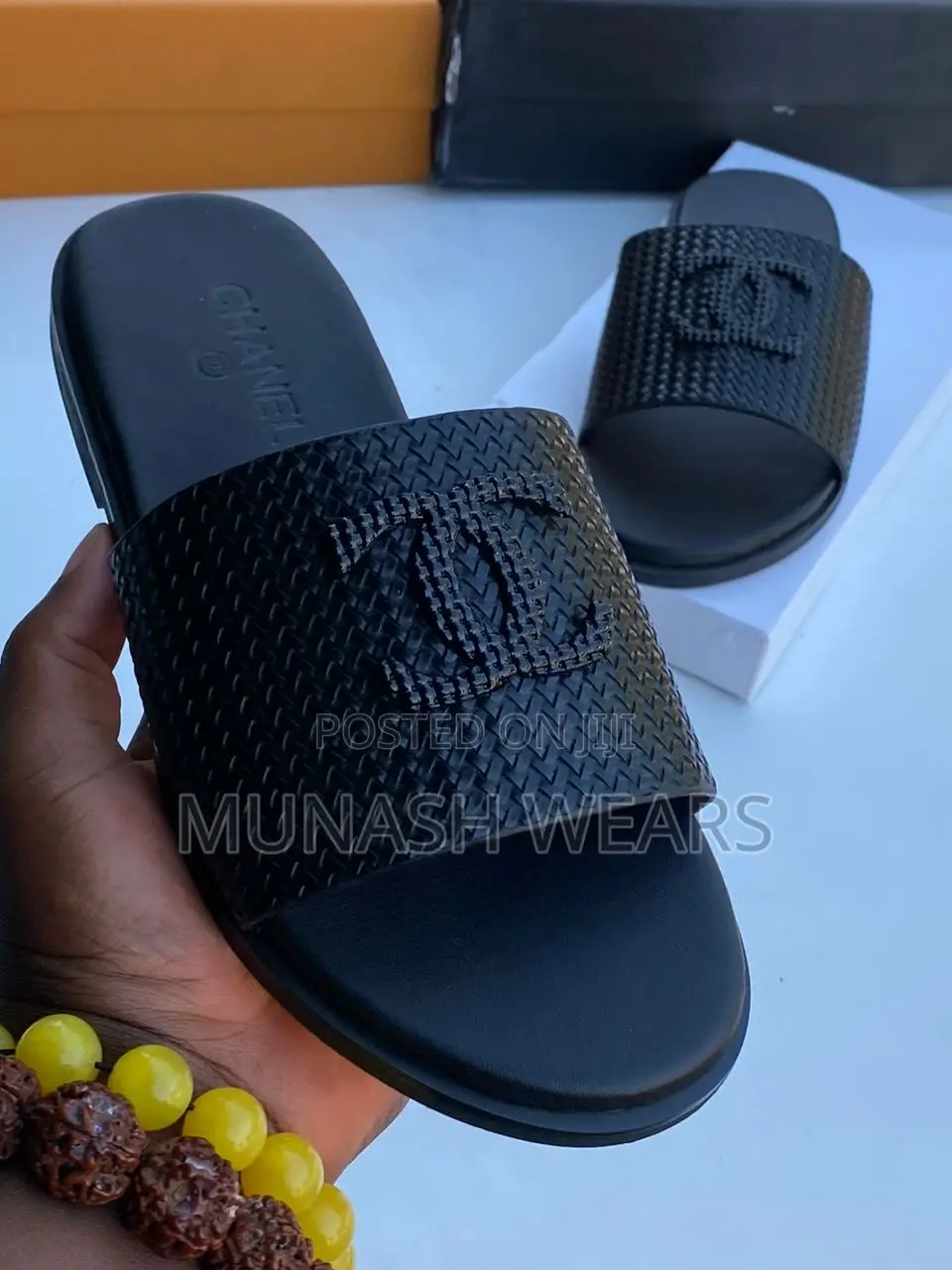 Men Leather Original Slipers Nationwide Delivery