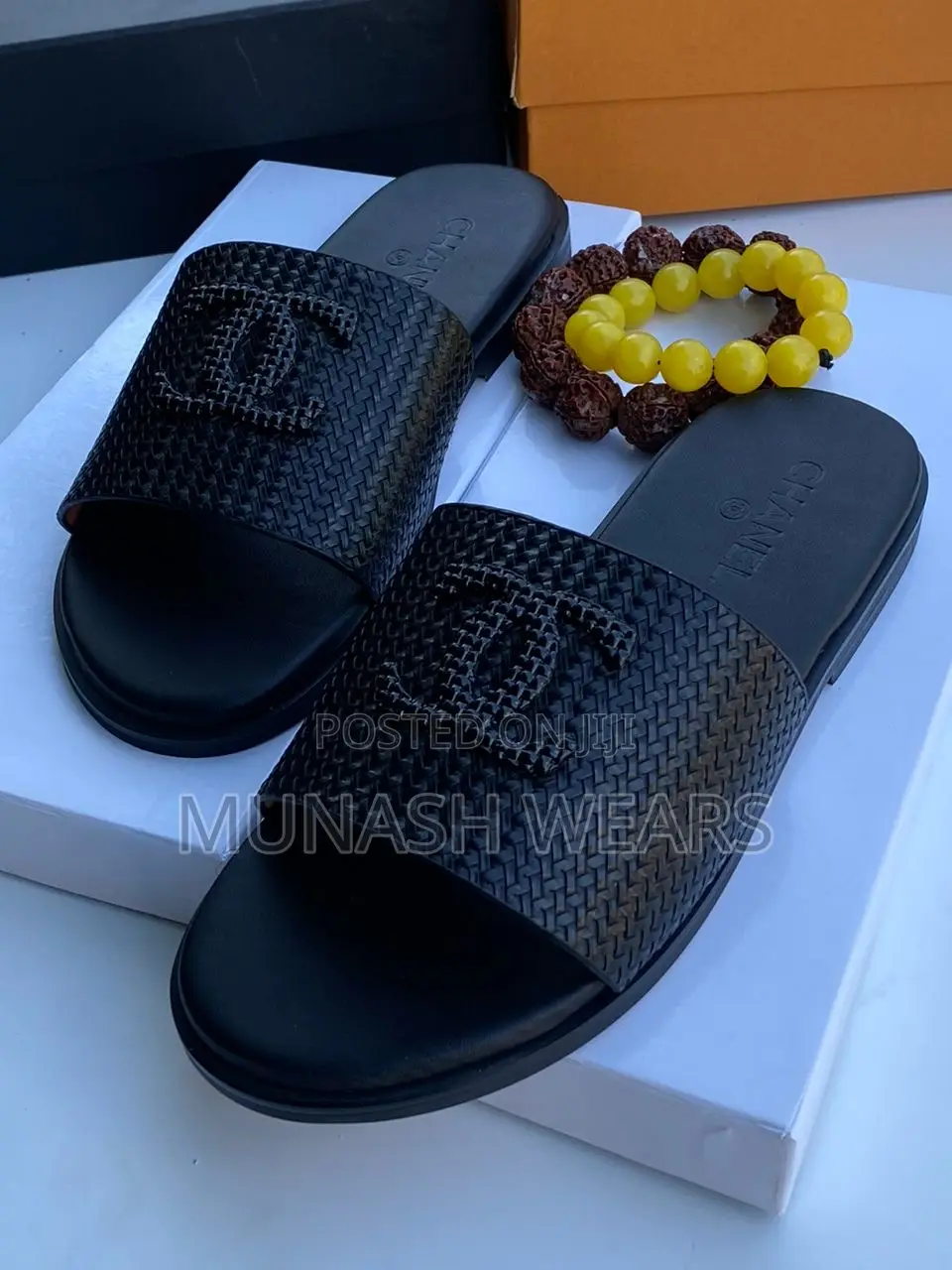 Men Leather Original Slipers Nationwide Delivery